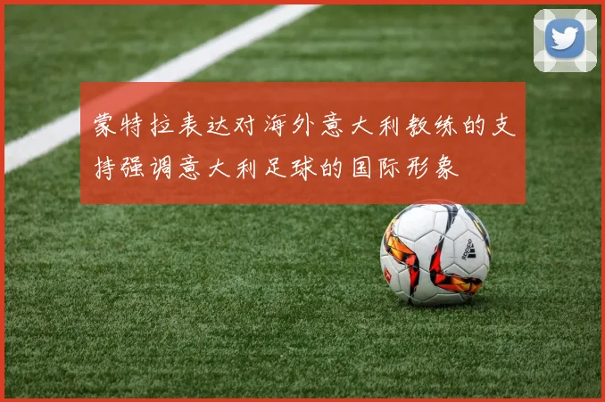 蒙特拉表达对海外意大利教练的支持强调意大利足球的国际形象